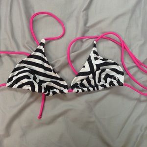 Black and White OP Swim Top